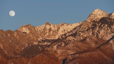 Mountain moon