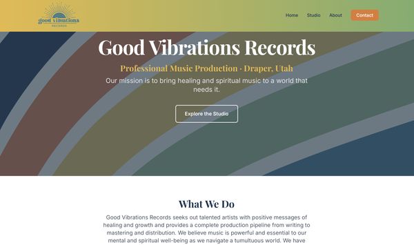 Good Vibrations Records website